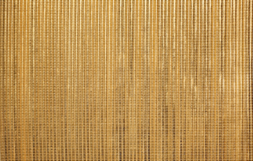 Vegas Gold Leaf Thread Leather
